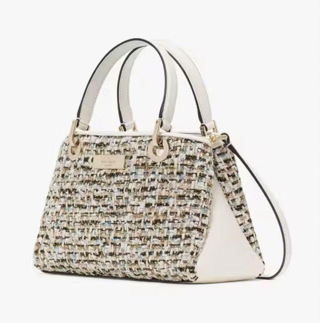 ケイトスペード　定価9.2.万円　ツイード柄ショルダーバッグ　2way　姫ギャル