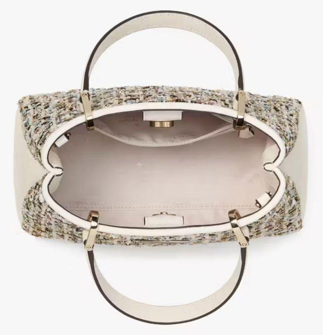 ケイトスペード　定価9.2.万円　ツイード柄ショルダーバッグ　2way　姫ギャル