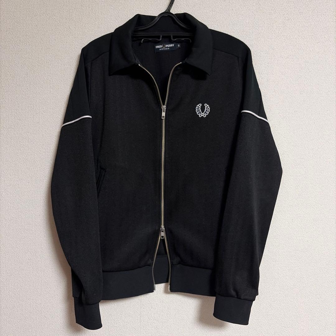 FRED PERRY フレッドペリー　トラックジャケット　襟付　ダブルジップ　S