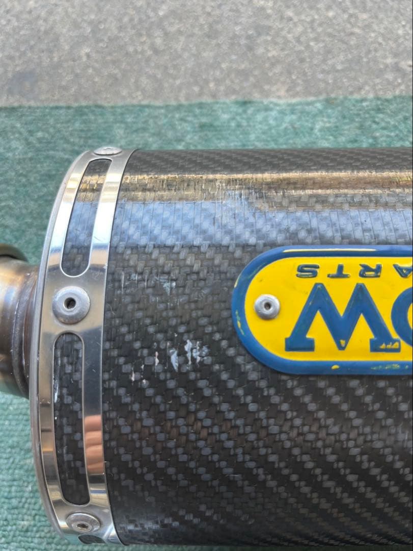 ARROW カーボンスリップオンマフラー 2本セット　隼