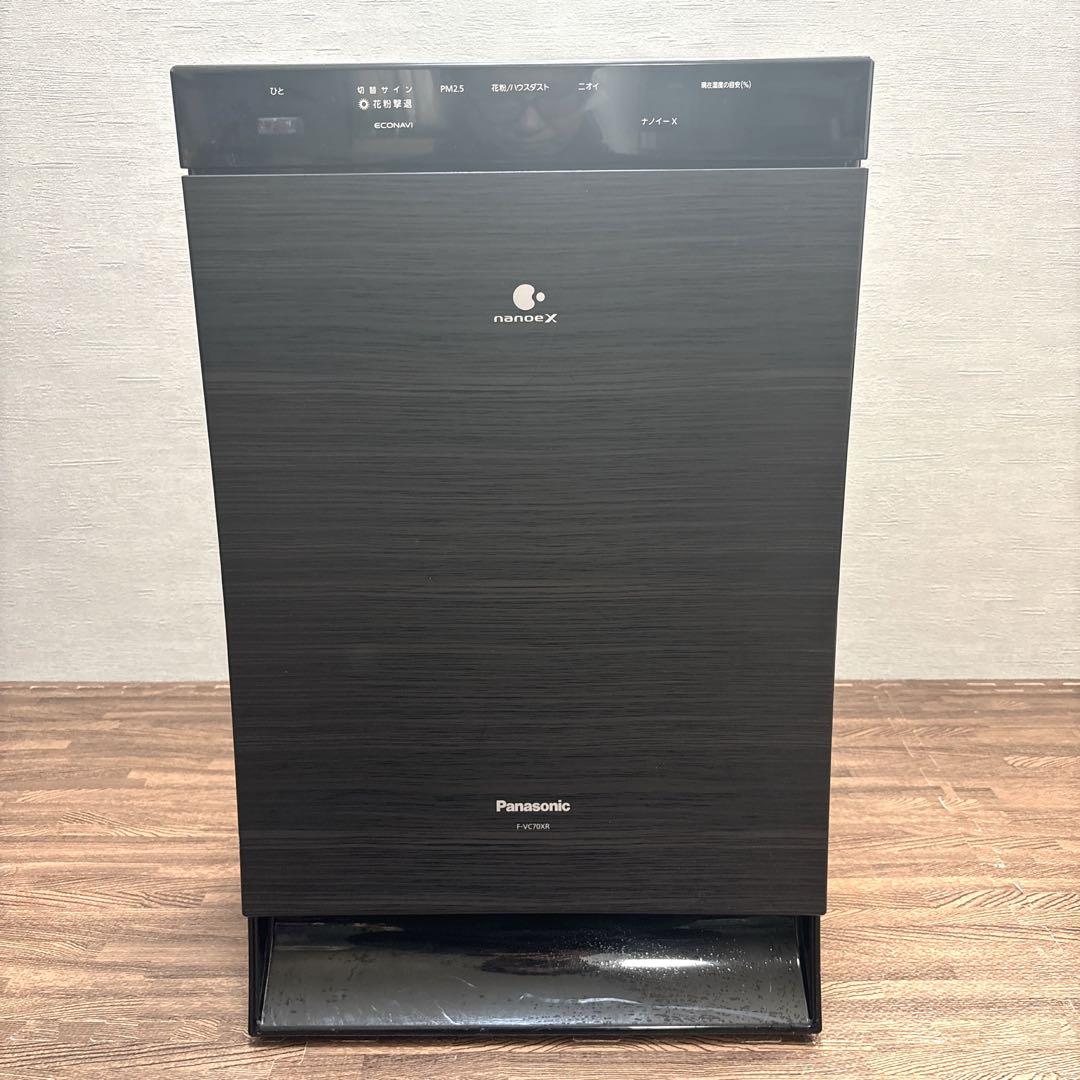 【動作品】 Panasonic F-VC70XR ナノイー 加湿空気清浄機
