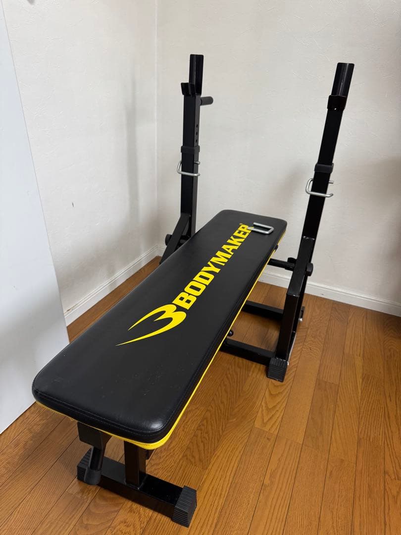 BODYMAKER バーベル85キロ　ベンチセット