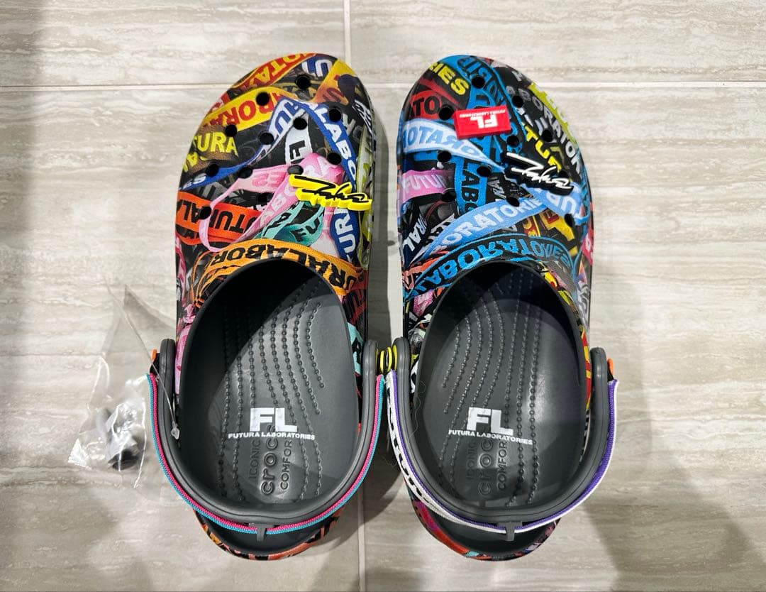 【限定・新品】クロックス Futura Laboratories x Crocs