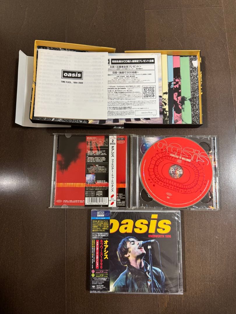 oasis CD DVD トートバッグ ミニタオル ピンバッジ オアシス