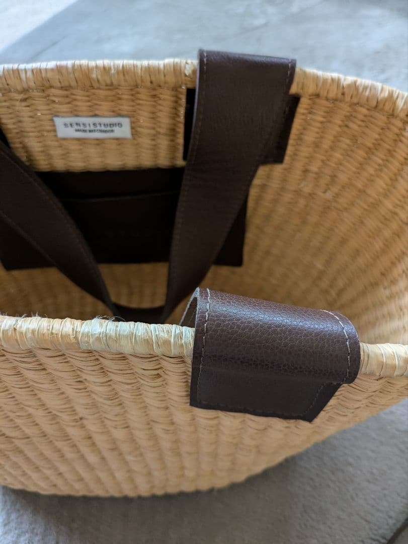 SENSI STUDIO アパルトモン カゴバッグ