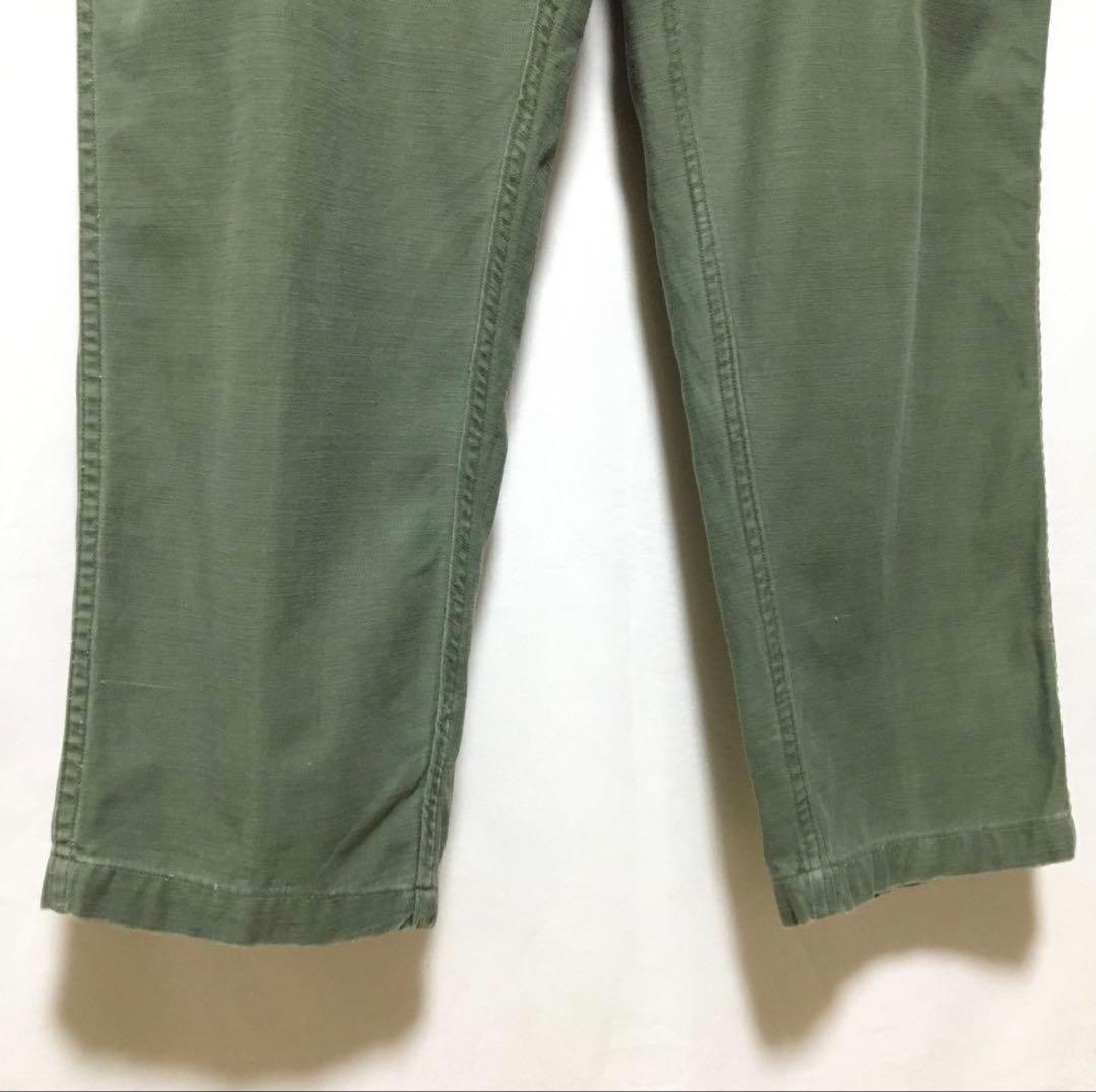 60s ベイカーパンツ ボタンフライ us army