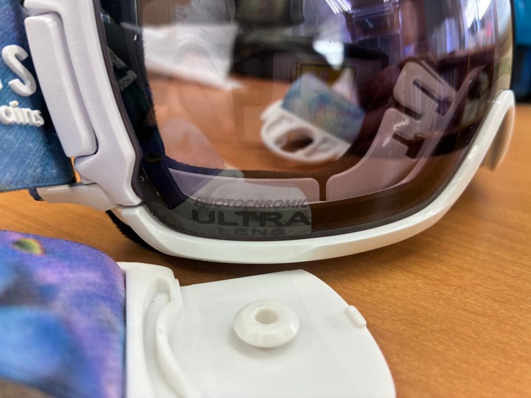 SWANS ゴーグル RIDGELINE リッジライン　調光レンズ　ホワイト