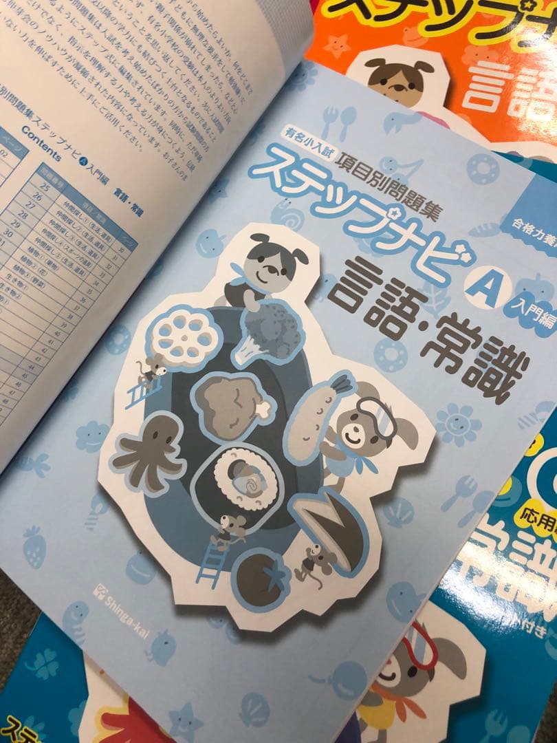 しんが会　ステップナビ　ABCD 16冊　中古