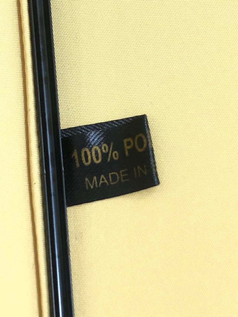 フォックスアンブレラズ　クリームイエロー　タッセル　傘　イングランド