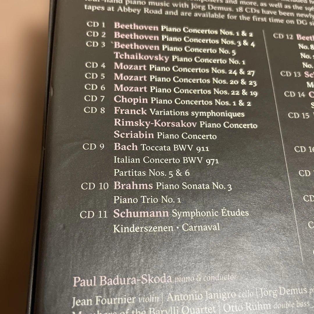 THE PAUL BADURA-SKODA EDITION CD20枚組