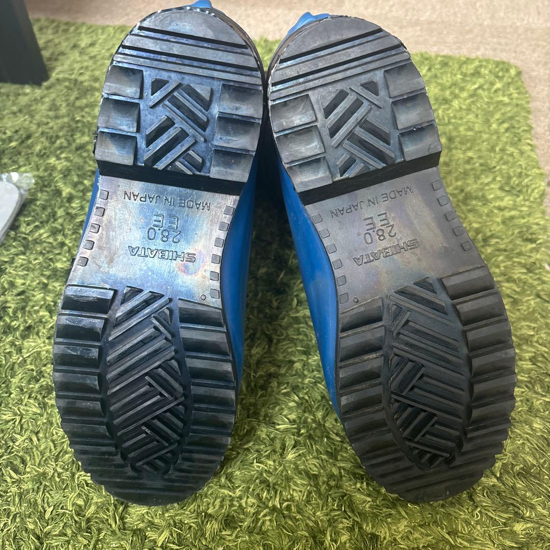 新品　安全防寒長靴 セーフティベアー AC051 ネイビー シバタ工業　28EE