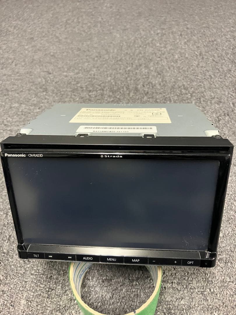 パナソニック メモリーナビ CN-RA03D 2016年地図データ