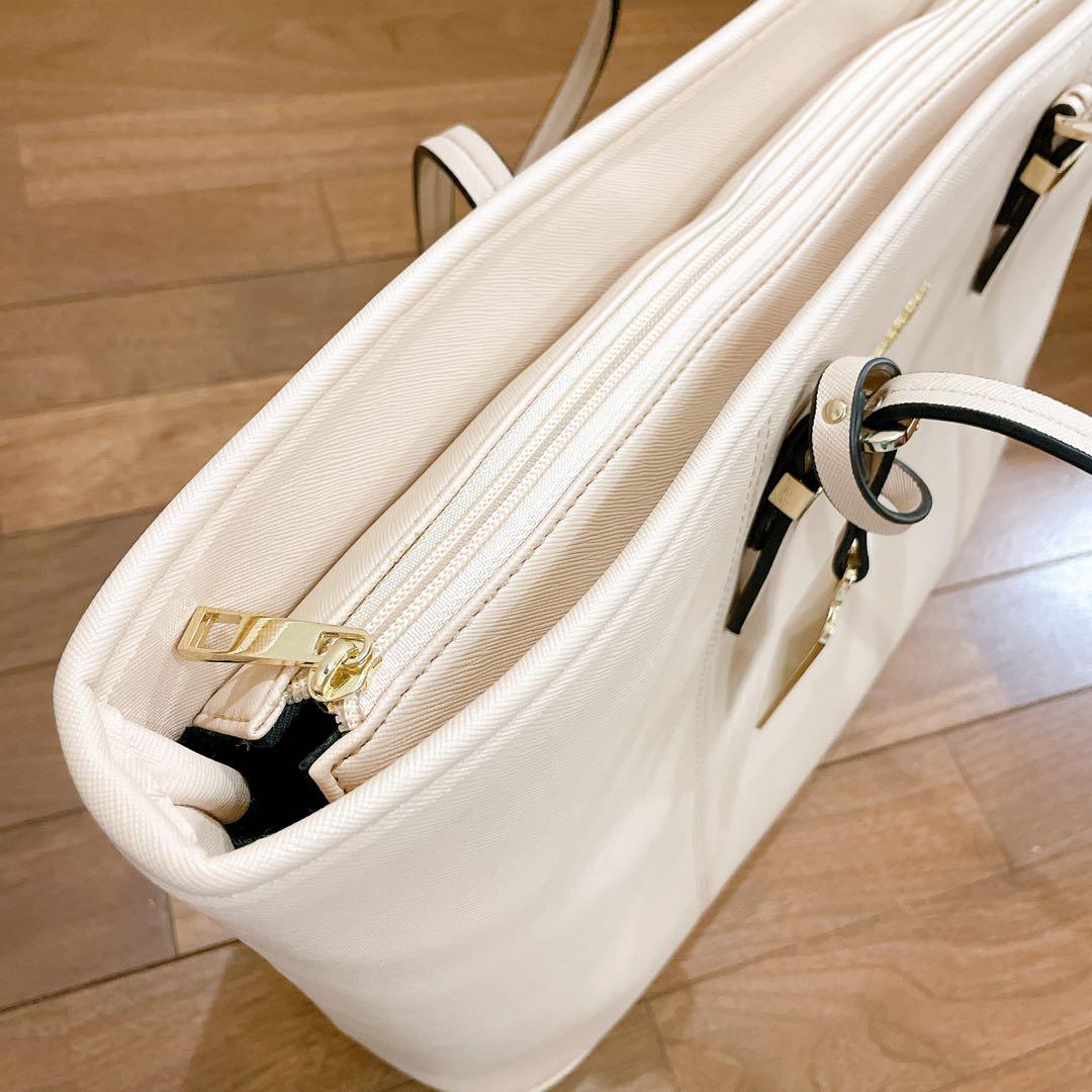 サマンサ アンドシュエット バッグ ベージュ A4 新品 就活 ビジネス