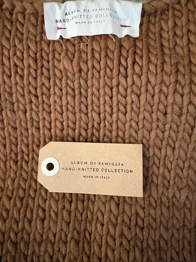 ALBUM DI FAMIGLIA ニットベスト