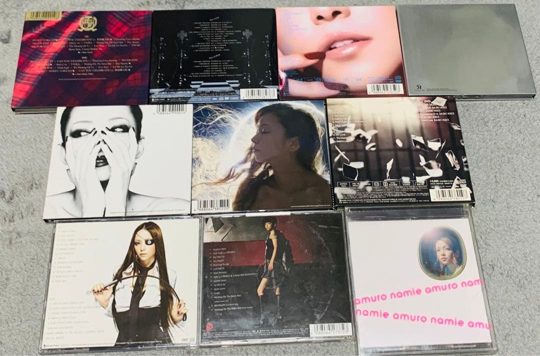 【初回盤】安室奈美恵 CD アルバム 10枚セット CD+DVD 初回限定盤