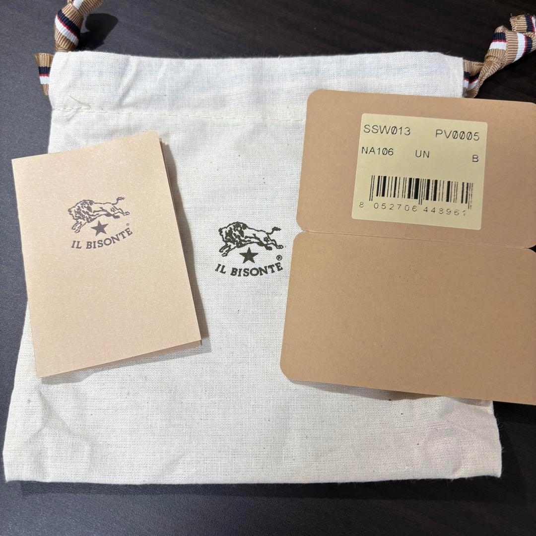 【新品未使用】イルビゾンテ キーケース 小銭入れ ナチュラル ヌメ