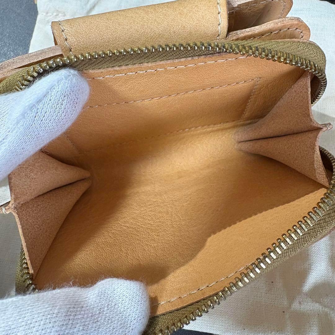 【新品未使用】イルビゾンテ キーケース 小銭入れ ナチュラル ヌメ