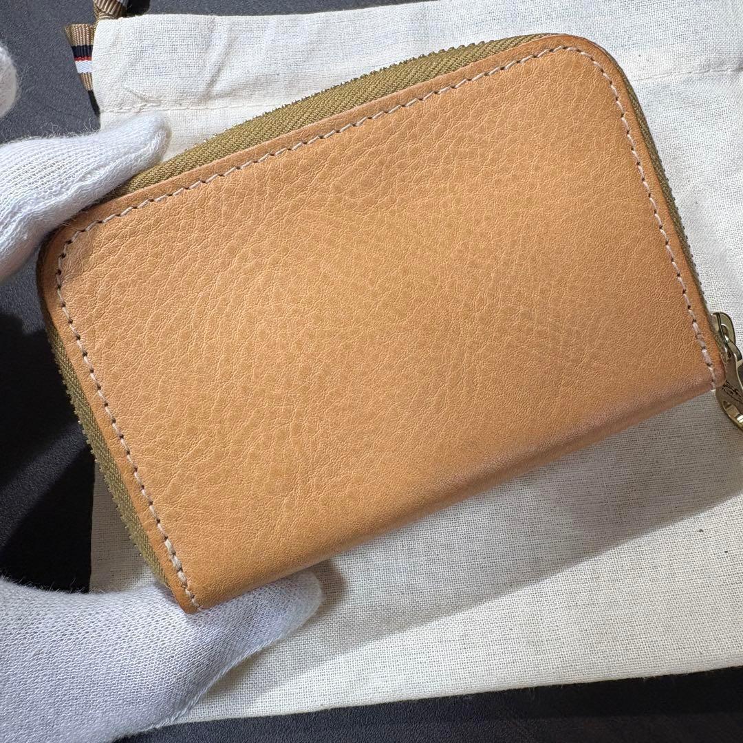 【新品未使用】イルビゾンテ キーケース 小銭入れ ナチュラル ヌメ