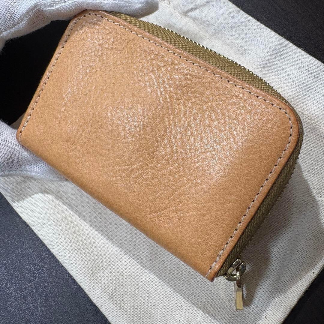 【新品未使用】イルビゾンテ キーケース 小銭入れ ナチュラル ヌメ