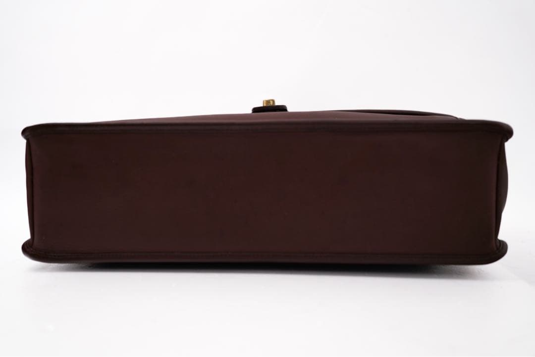 バッグ COACH 5266 Leather Satchel Shoulder Bag