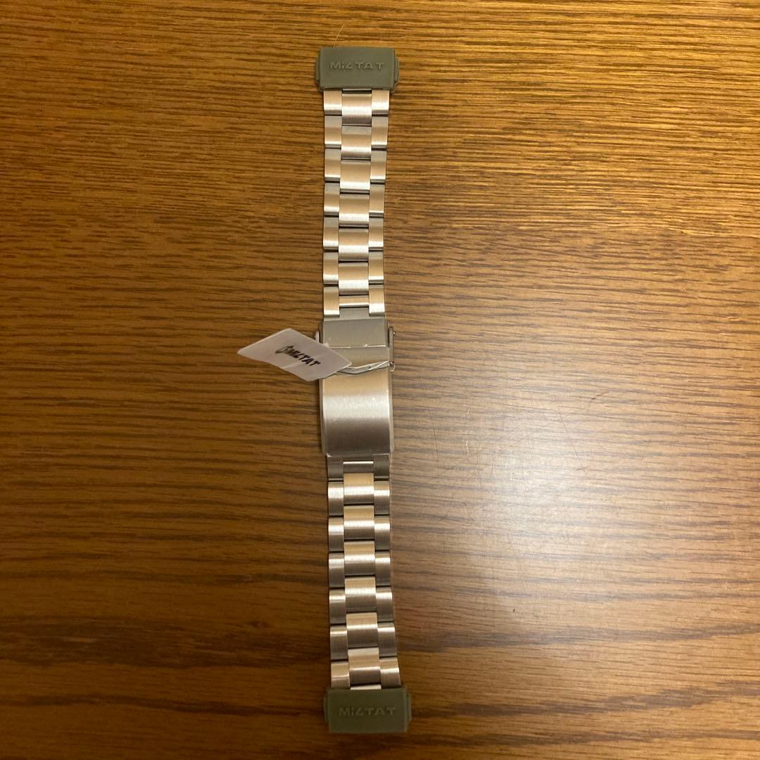 シルバー ステンレススチール 金属ブレス タイコノート