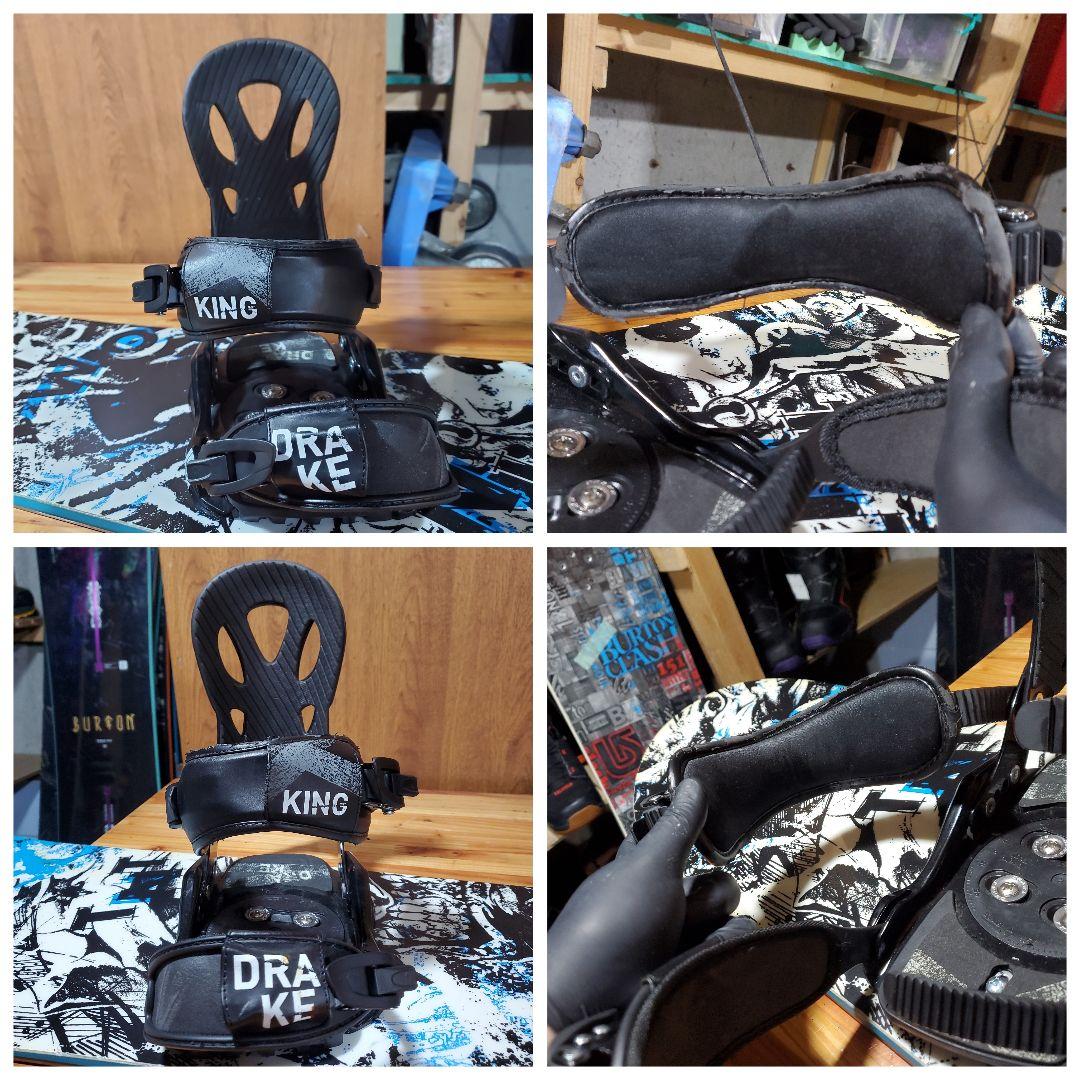 FNTC（FTWO）×DRAKE×BURTON ブーツ交換可能　2643