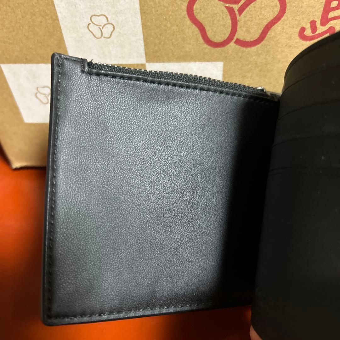 coach マネークリップ　財布　ブラック