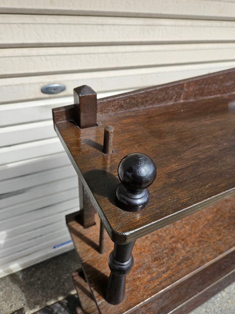 ジャパンヴィンテージ 木製の本棚 ブックシェルフ オープンラック 飾り棚