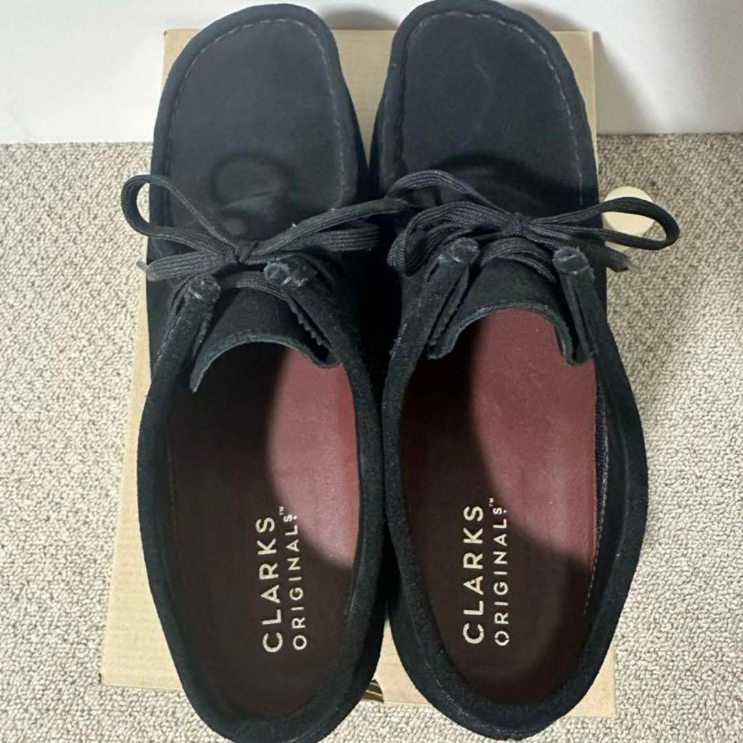 靴 clarks wallabee gore-tex GTX UK8