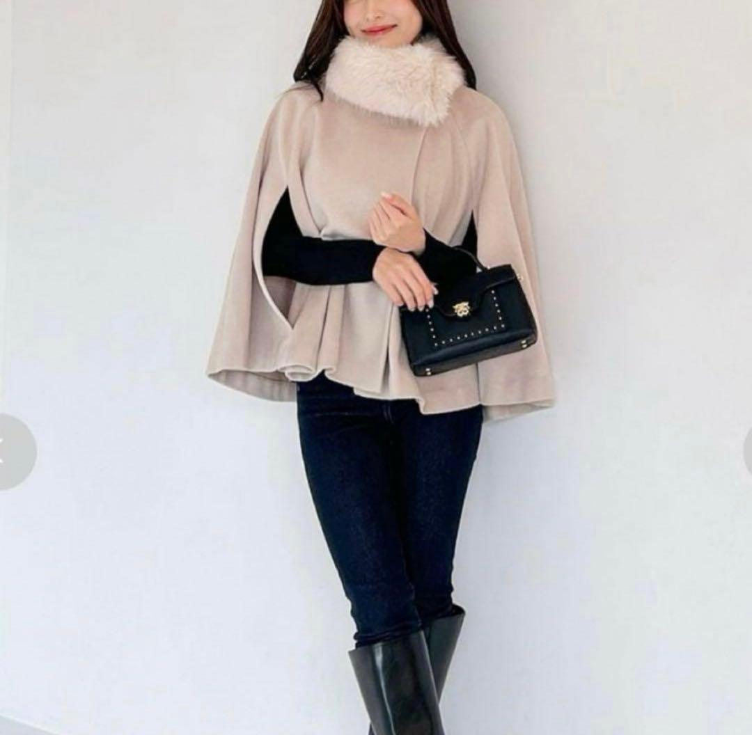 【値下げ】スナイデル　SNIDEL ショートケープコート