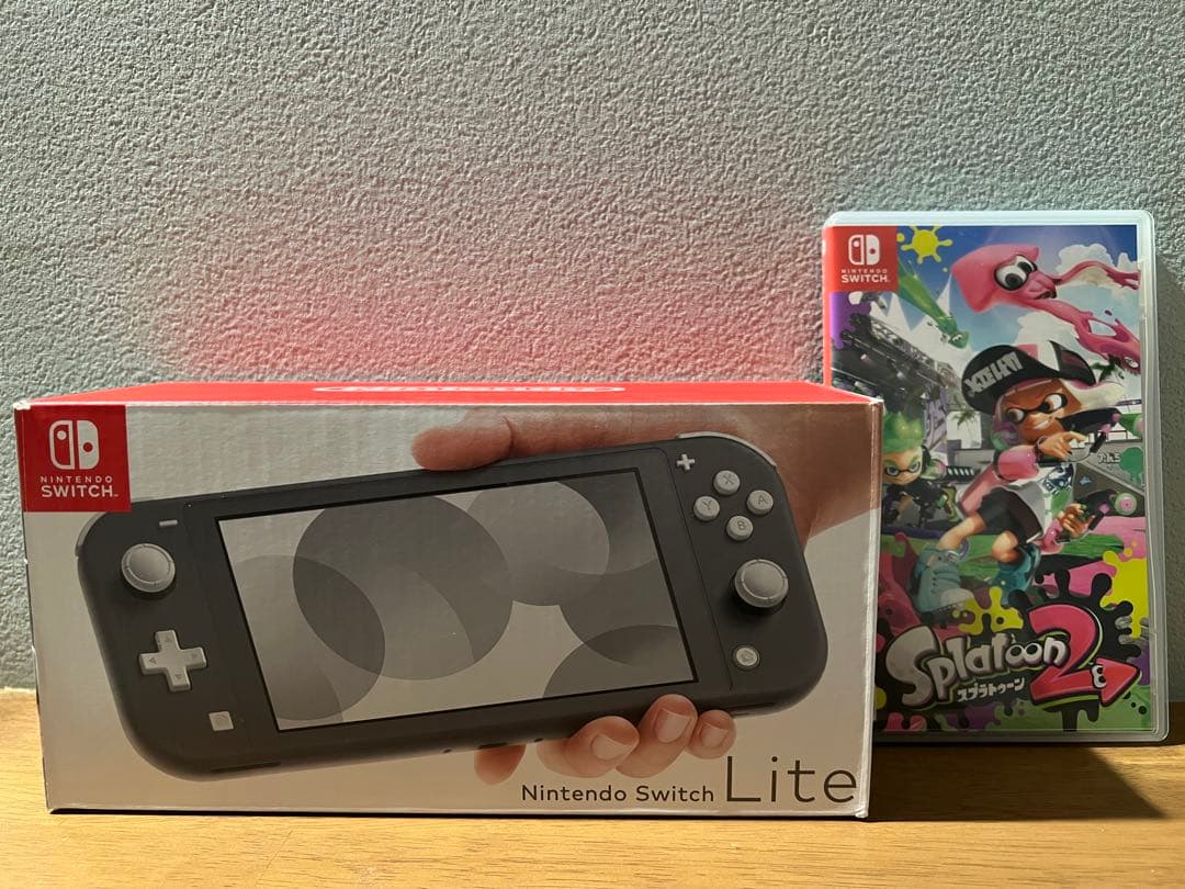 Nintendo Switch Lite グレー + Splatoon 2
