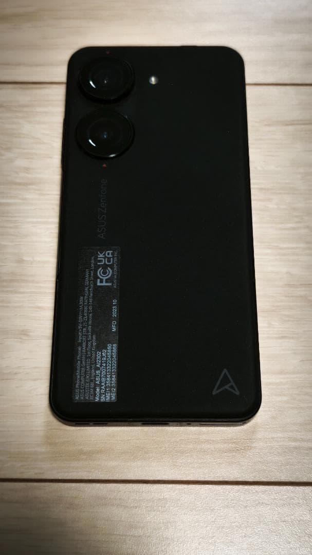 ASUS Zenfone10 16GB/512GB ミッドナイトブラック