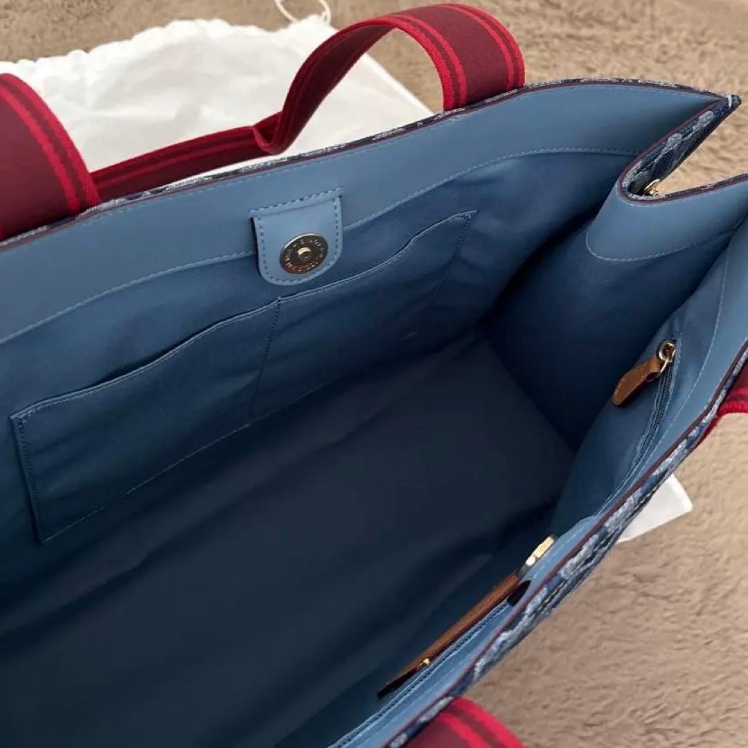 COACH デニムトートバッグ
