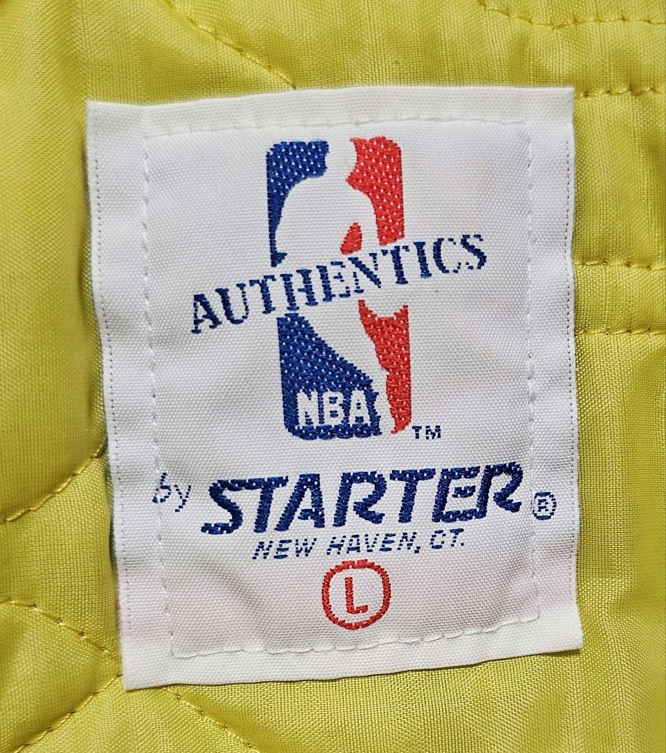 WARRIORS ボンバージャケット 青　L