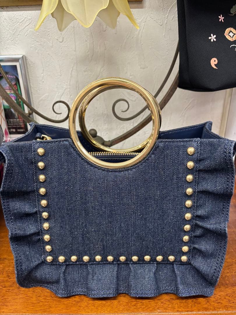 Kate Spade デニムショルダーバッグ