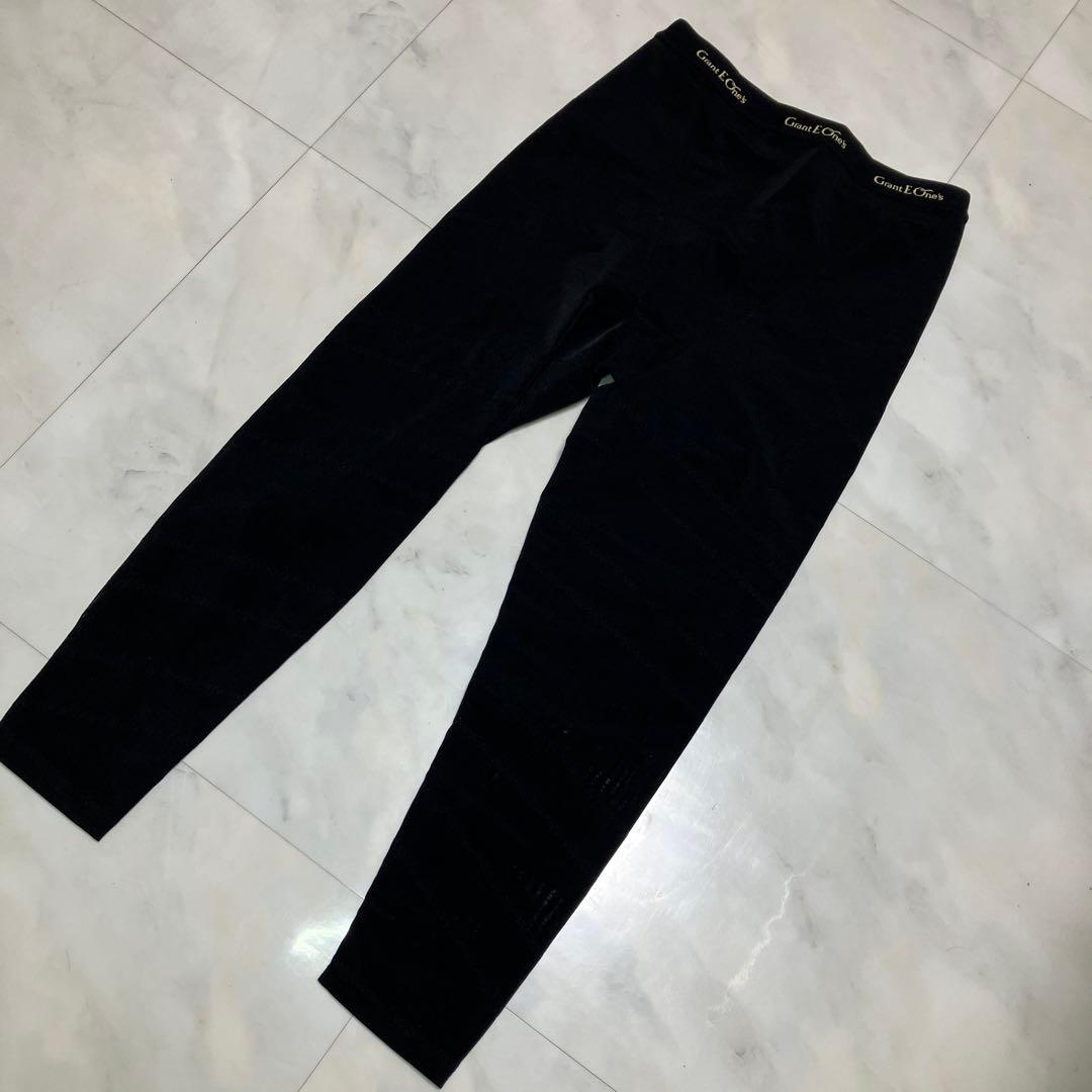 未使用⭐︎グラントイーワンズ LALA ドレナージュスパッツ　82 黒　光電子繊維