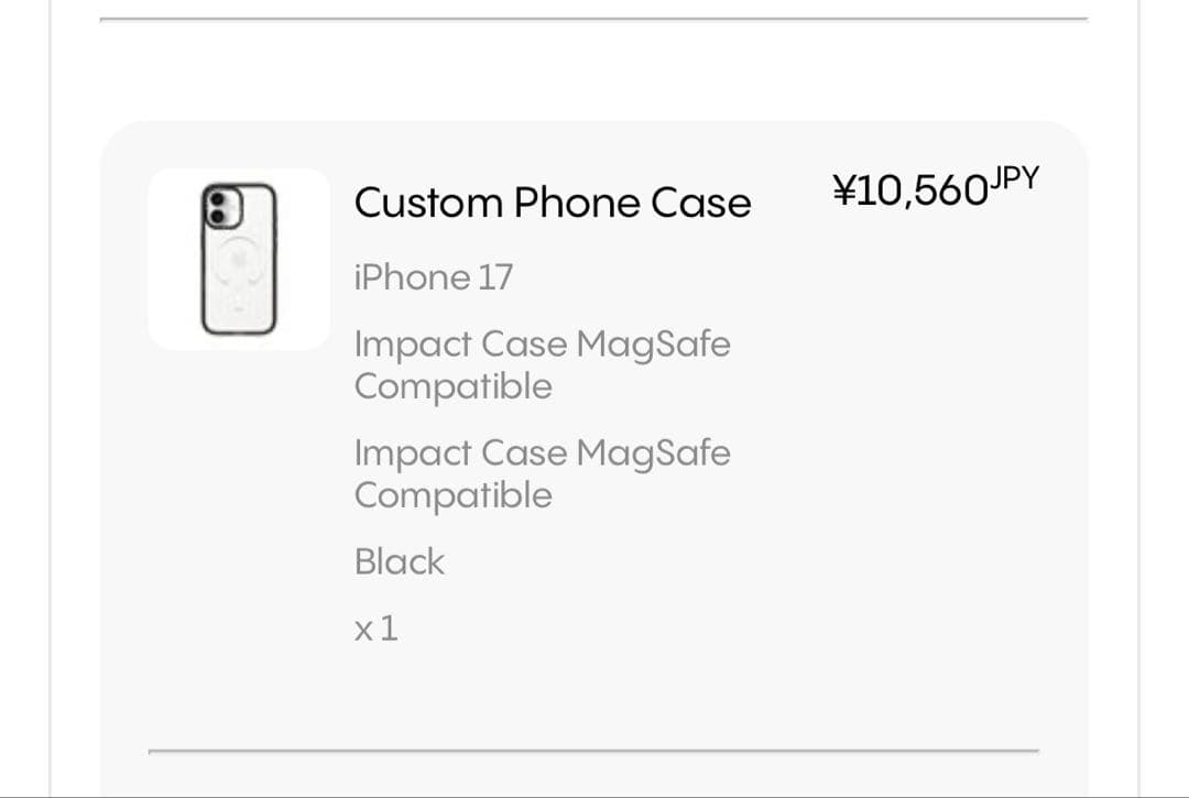 CASETiFY iPhone17用ケース