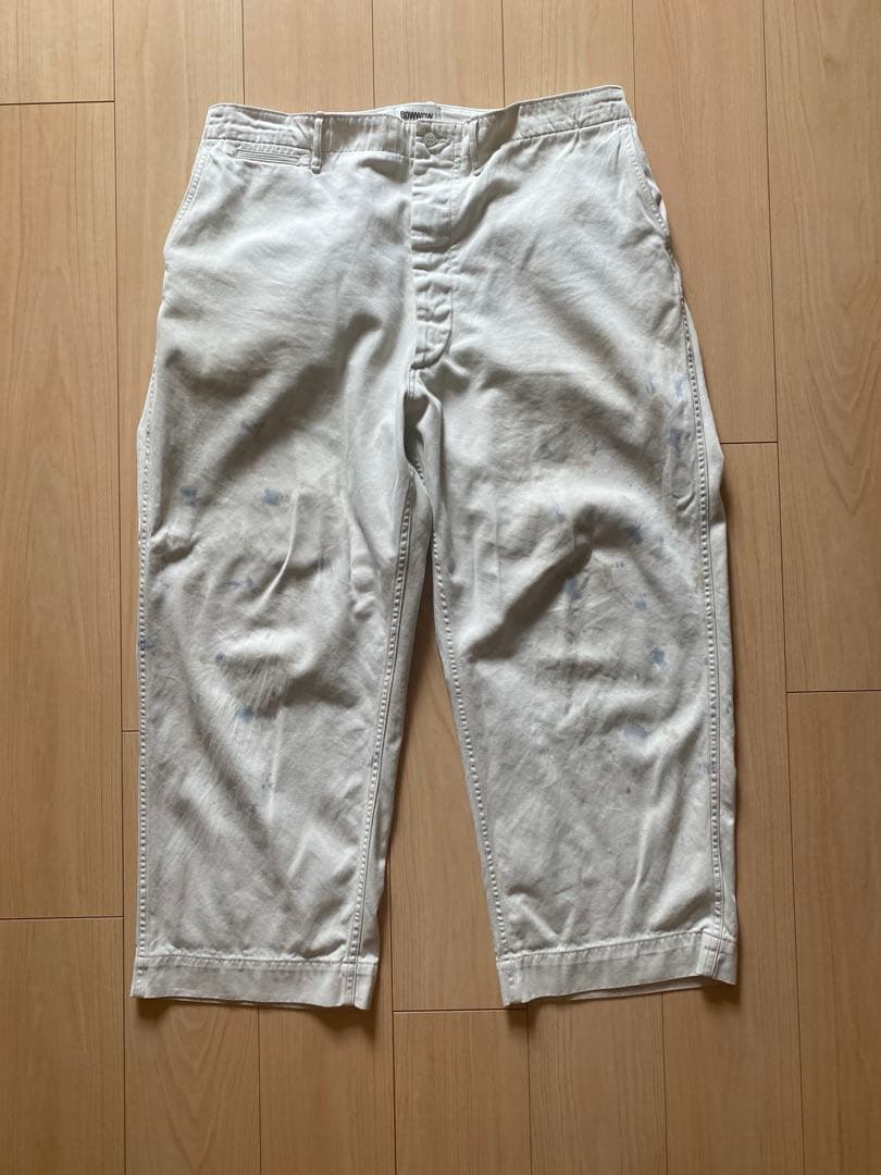 BOWWOW STAINED WORK TROUSERS パンツ XXXL