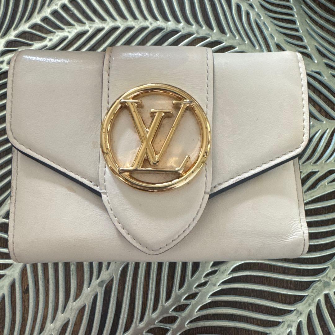 20年製 ルイヴィトン ポルトフォイユ ポンヌフ コンパクト 折財布