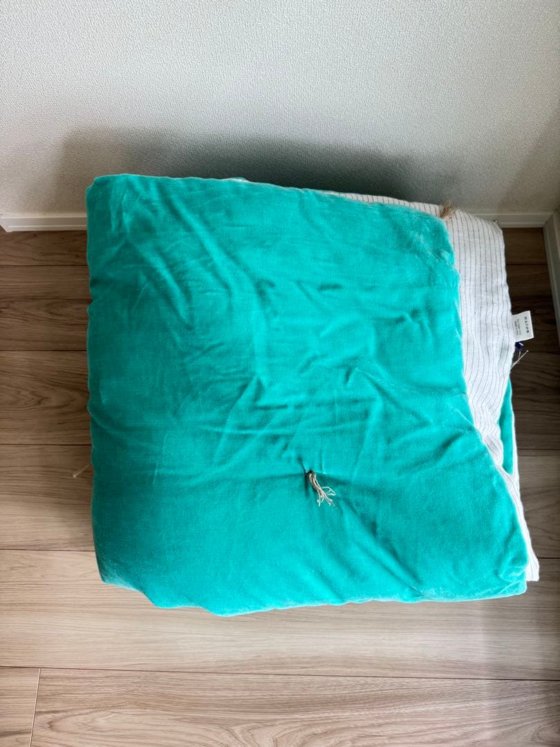 bagaille バガイユ キルト Turquoise　100x190