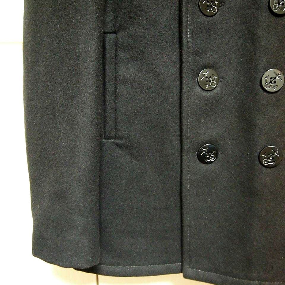 ビンテージ美品　Schott　740N　メルトンウール　ピーコート　ブラック