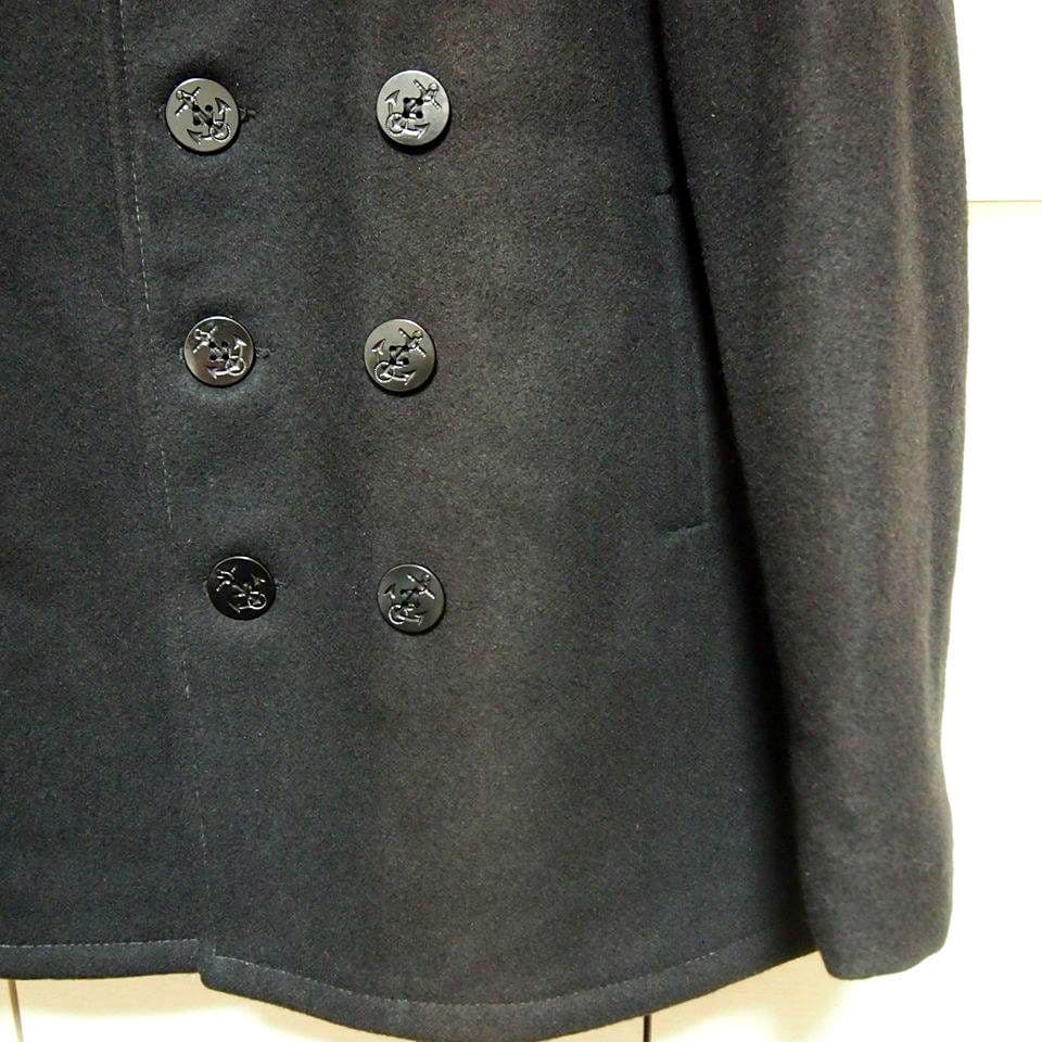 ビンテージ美品　Schott　740N　メルトンウール　ピーコート　ブラック