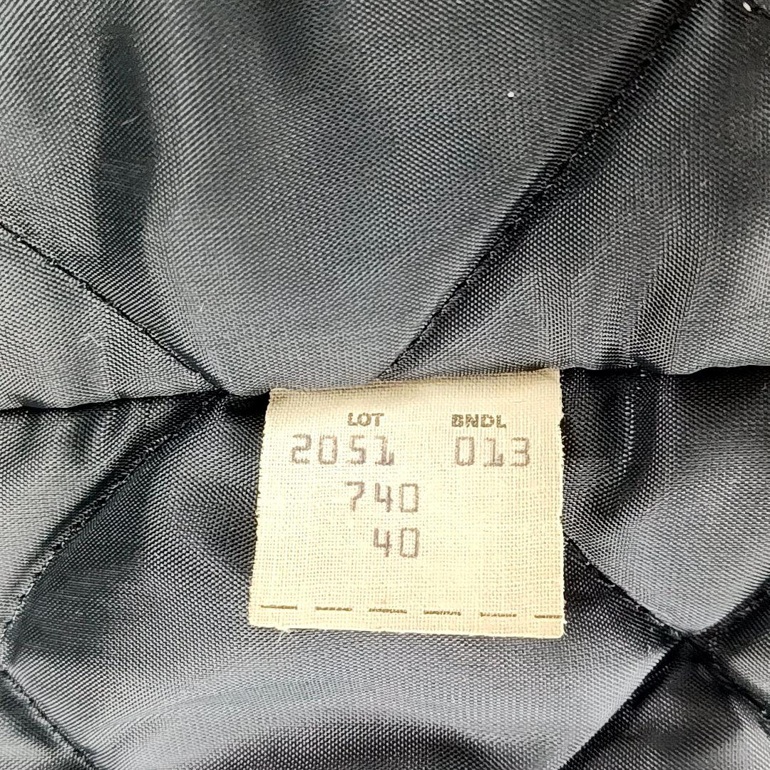 ビンテージ美品　Schott　740N　メルトンウール　ピーコート　ブラック