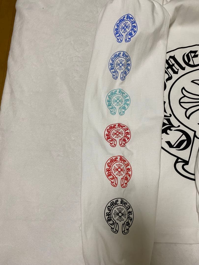 CHROME HEARTS クロムハーツ ロンT ホワイト　M