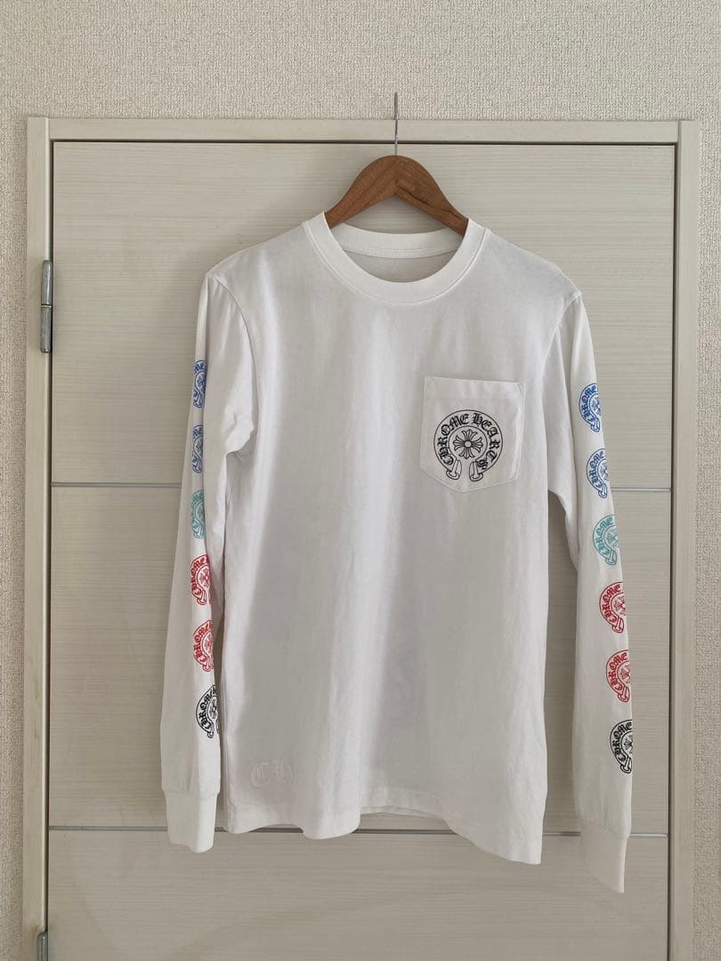 CHROME HEARTS クロムハーツ ロンT ホワイト　M