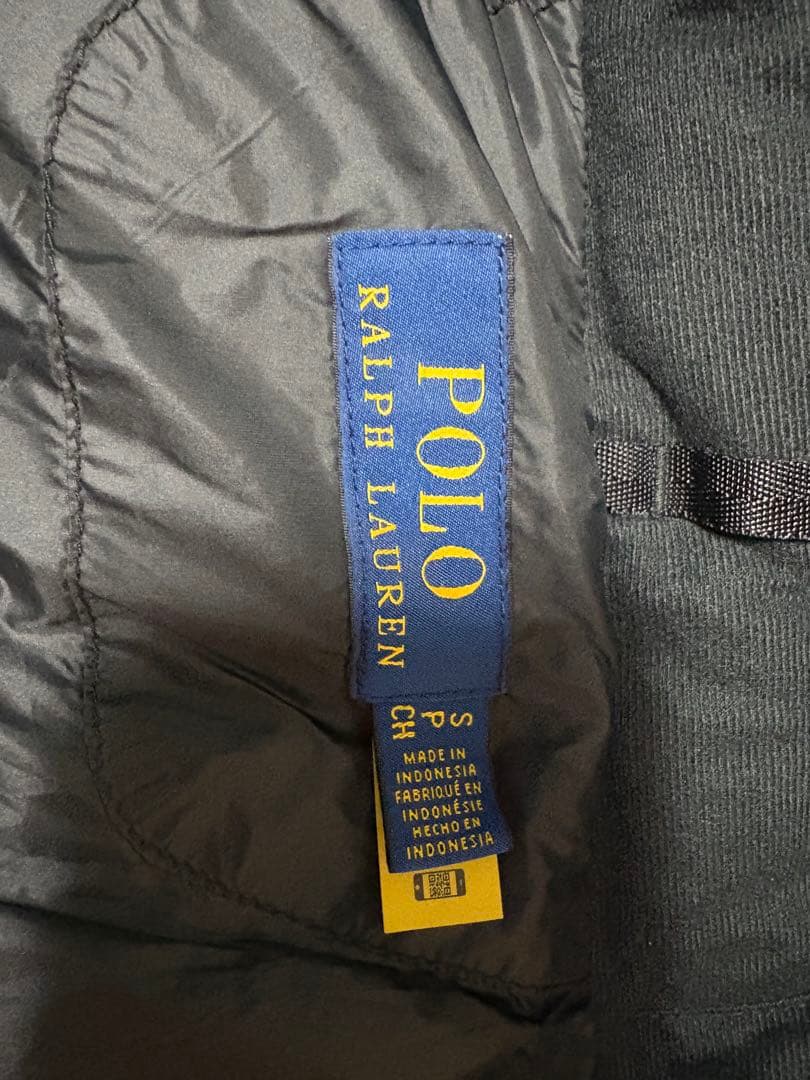 POLO ポロ ラルフローレン ダウンベスト カーキー SP 極美品