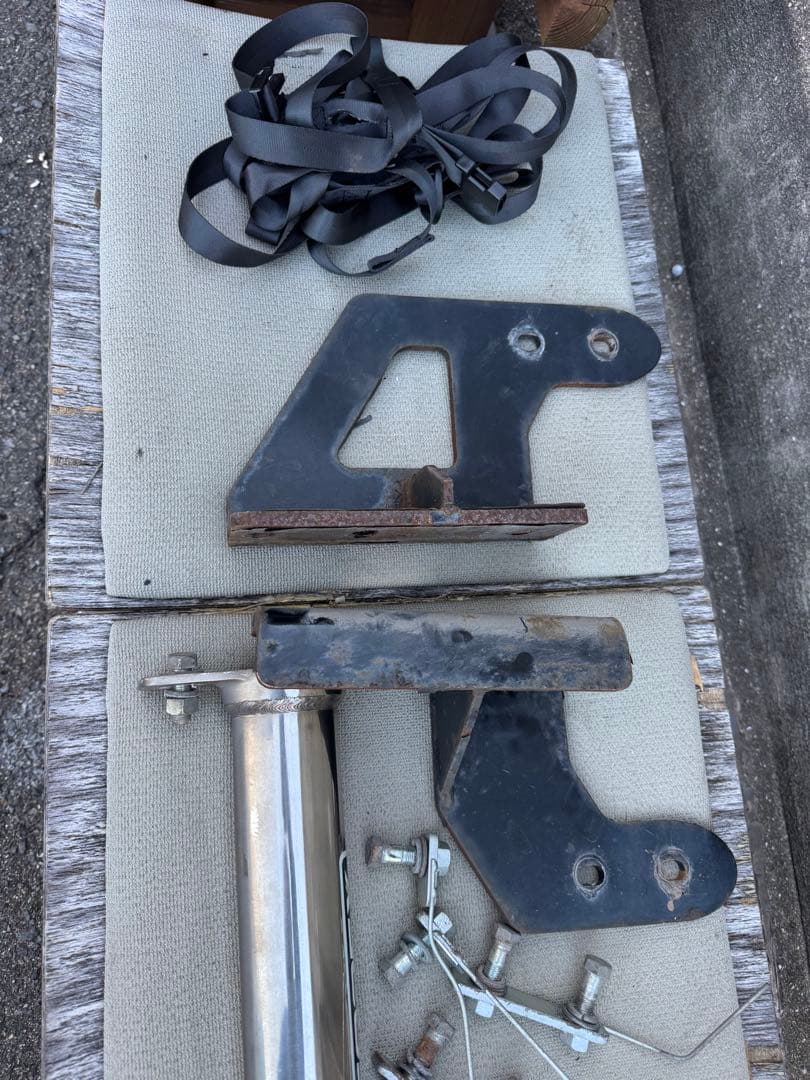 20アルファード SOREX ヒッチメンバー　ステンレス