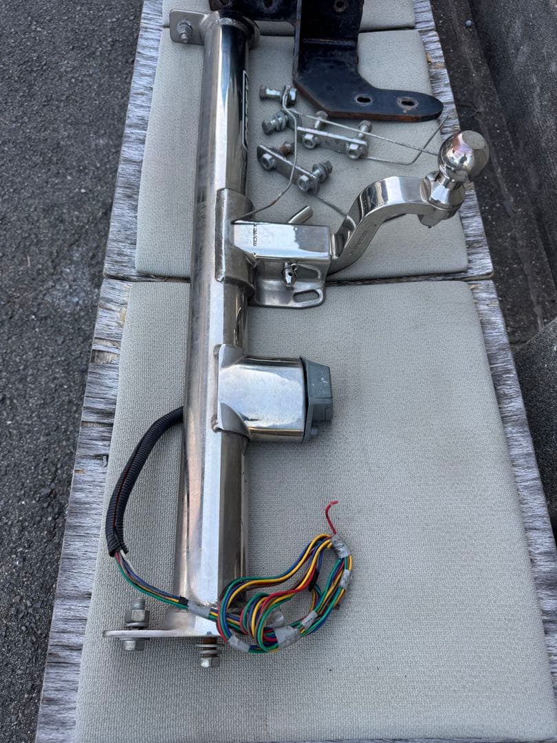 20アルファード SOREX ヒッチメンバー　ステンレス