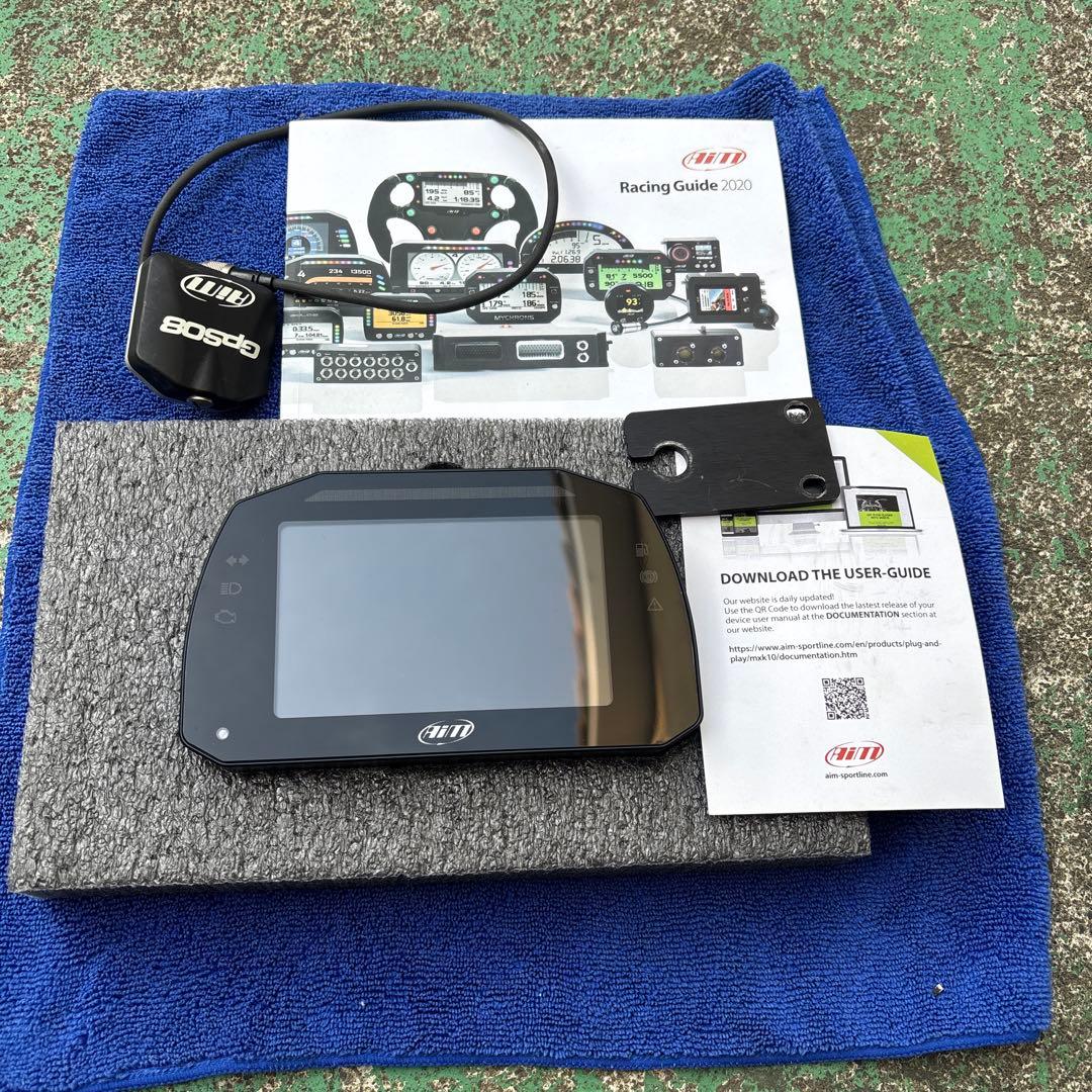 zx10r AIM mxk-10 メーター