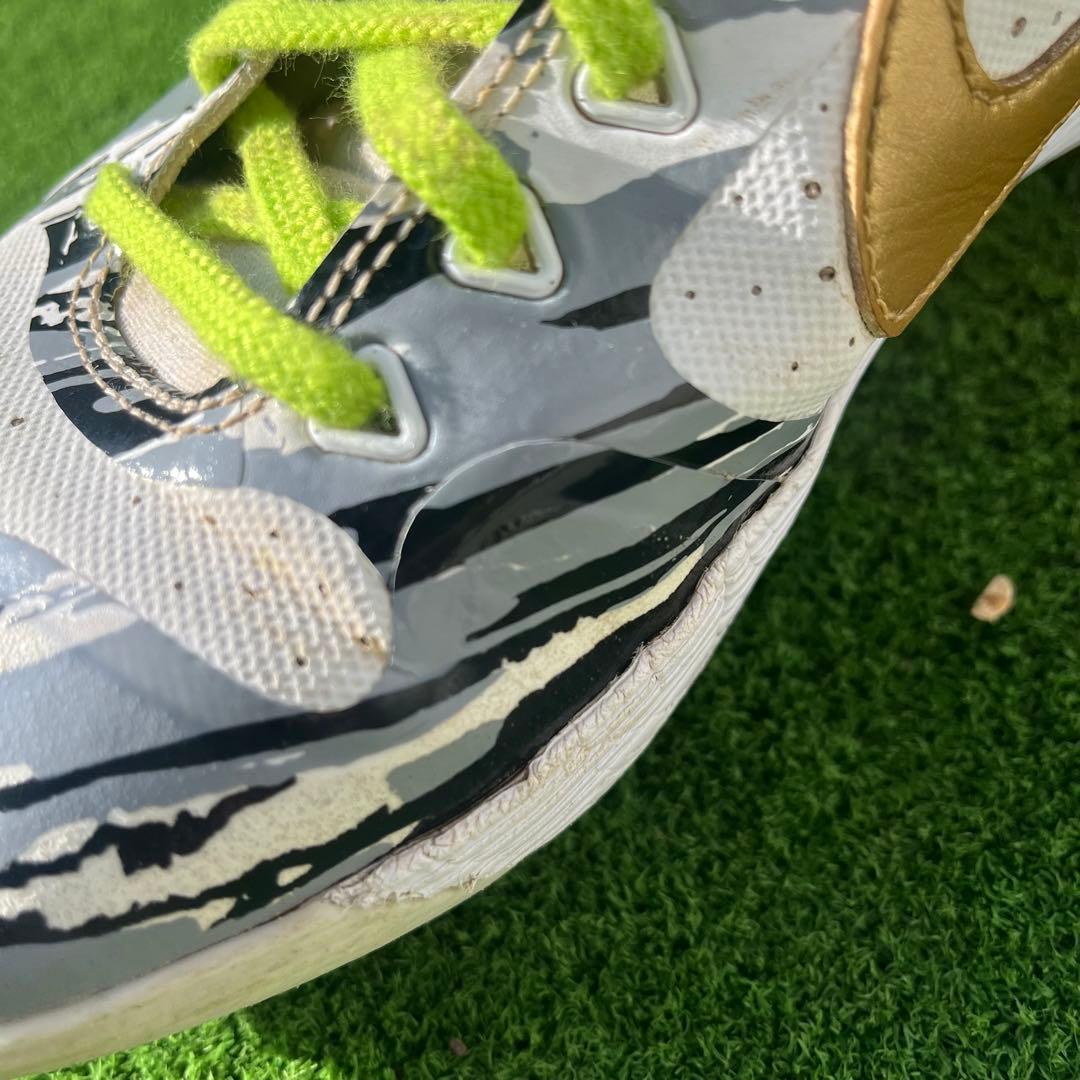 NIKE/ナイキ　フルオーダースパイク　カモ柄　野球スパイク　ポイントスパイク